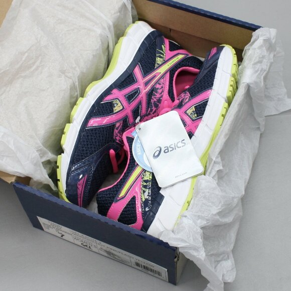 ASICS Ladies 7 Gel-Excite 3 Blue Pink Running Tennis/gym Shoes Sneakers - T5B9N - Picture 2 of 11